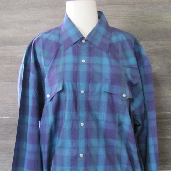 ROPER  MENS WESTERN RODEO STYLE SHIRT - Picture 1 of 10